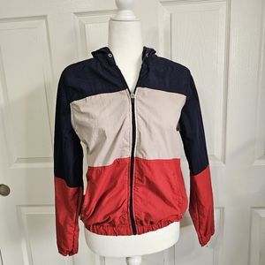 Women's Activewear Windbreaker Hooded Jacket SMALL